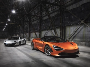 Two cars, McLaren 720S, 2017, Sport games