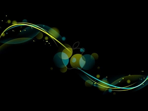 Apple, Black, background, Abstract