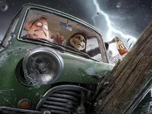 Automobile, Bottle, death, accident