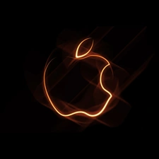 glowing, Apple