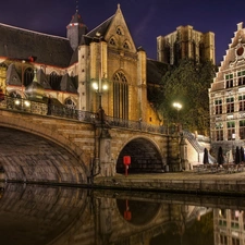 Belgium, architecture, Church, Most of St. Michael