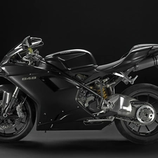 Black, Aluminium, Arm, Ducati 848