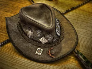 Arrow, Arrowhead, leathery, Badges, Hat