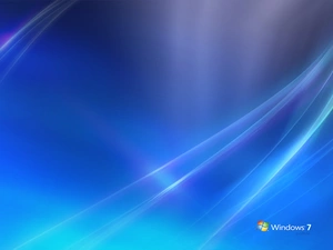 Windows 7, Blue, background