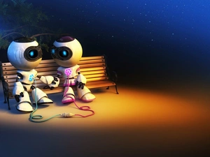 Bench, conversation, works