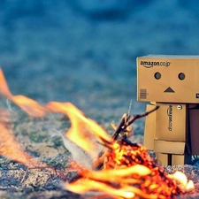 blur, Danbo, fire