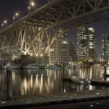 technics, Town, bridge, HDR