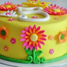 color, Cake