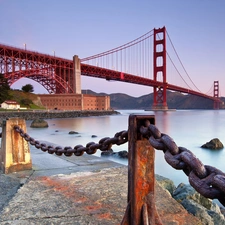 bridge, San Francisco, California, Golden Gate