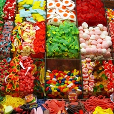 Candies, jellies, color