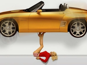 Christina Aguilera, motor car