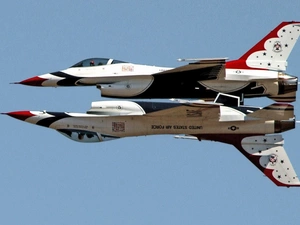 Two cars, flight, show, Planes