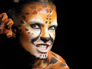 Bodypainting, Women, she-cat