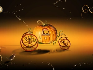 Chariot, pumpkin