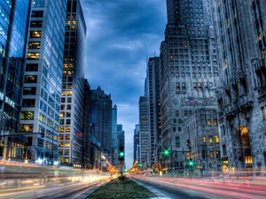 Chicago, Houses, Street