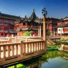 China, palace, Szanghai