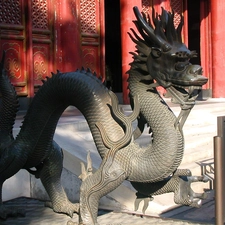 Dragon, Statue monument, Chinese