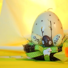decoration, egg, christmas, eggs, decoration, jonquil, Easter
