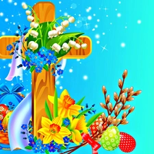 Christmas, Easter, symbols