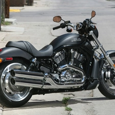 exhausts, Harley Davidson Night Rod, Chrome