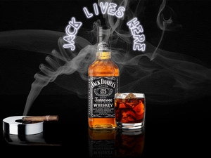 cigar, Jack, Daniels