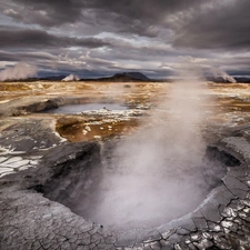 Geysers, clouds