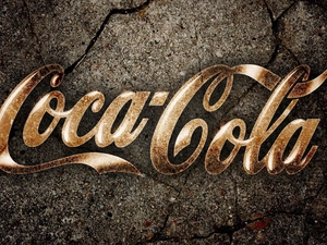 text, logo, Coca-Cola