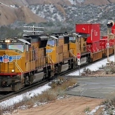 Commodities, Mountains, Train