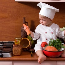 Kid, cook