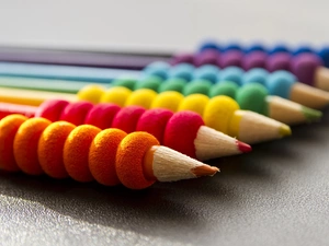 color, Caps, Overlays, crayons