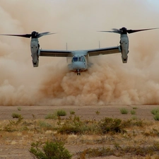 Sand, Boeing V22, Desert