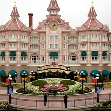 Paris, Hotel hall, Disneyland