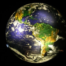 satellite picture, Orb, earth