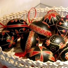 eggs, basket, easter