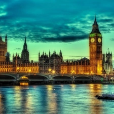England, panorama, London