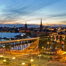 Stockholm, evening