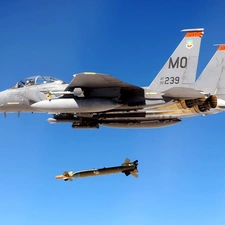 rocket, Jet, F-15E Strike Eagle