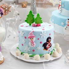 cakes, Christmas, facial flushing, cakes