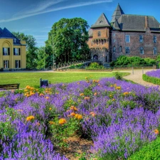 Flowers, Residences, Garden