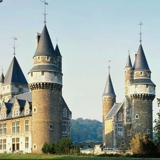 Castle, namur, France, faulx les tombes