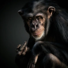 chimpanzee, Funny