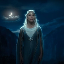 Night, Cate Blanchett, Galadriel