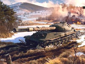 tank, Object 705A, World Of Tanks, Soviet, game