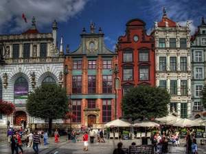 Town, Gdańsk, Poland, apartment house