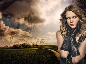 clouds, Taylor Swift, Gloves