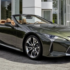 Cabriolet, Green, Lexus Lc 500