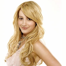 Ashley Tisdale, Blond, Hair, jewellery