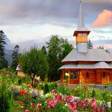 Home, Spring, Mountains