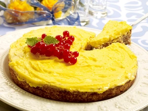 currant, cake, red hot