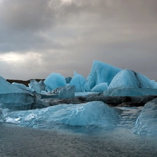 Mountains, ice